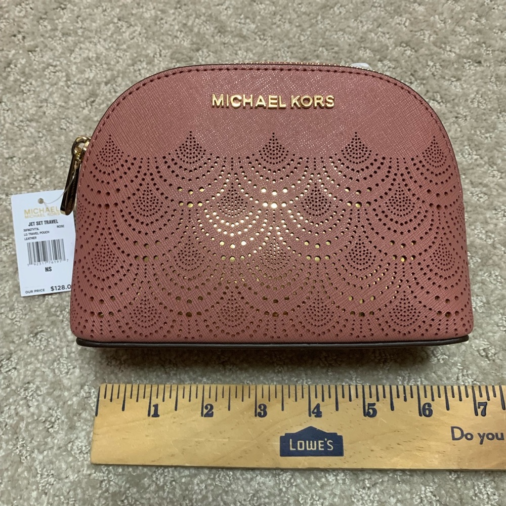 COPY - Michael Kors leather travel pouch
